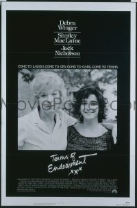 B060 TERMS OF ENDEARMENT one-sheet movie poster '83 MacLaine, Winger