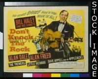 Y090 DON'T KNOCK THE ROCK title lobby card '57 Bill Haley