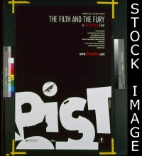 #9018 FILTH & THE FURY DS arthouse 1sh 2000 