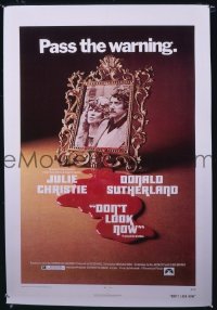 r541 DON'T LOOK NOW one-sheet movie poster '74 Nicholas Roeg, Sutherland