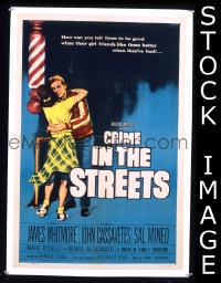 CRIME IN THE STREETS 1sheet