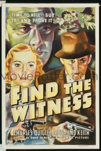 FIND THE WITNESS 1sheet