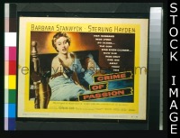 #4804 CRIME OF PASSION TC 57 Barbara Stanwyck 