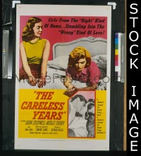 #0532 CARELESS YEARS 1sh '57 Stockwell,Trundy 