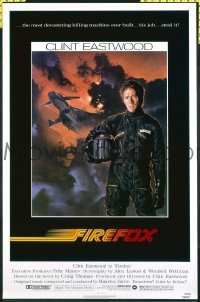 P642 FIREFOX one-sheet movie poster '82 Clint Eastwood, Freddie Jones