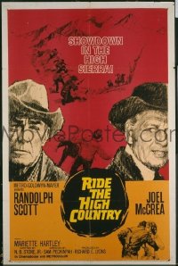 RIDE THE HIGH COUNTRY 1sheet
