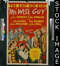 #308 MR WISE GUY 1sh '42 East Side Kids 