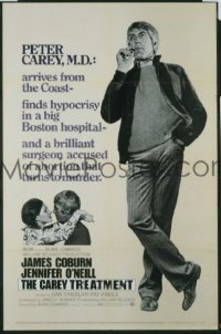 #072 CAREY TREATMENT 1sh '72 James Coburn 