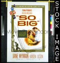 #8299 SO BIG 1sh '53 Jane Wyman