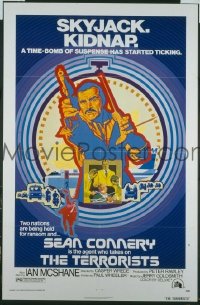 #4397 TERRORISTS 1sh '75 Sean Connery