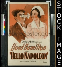 #0751 HELLO NAPOLEON 1sh '31 Lloyd Hamilton 