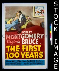 #1009 1st 100 YEARS 1sh '38 Montgomery, Bruce 
