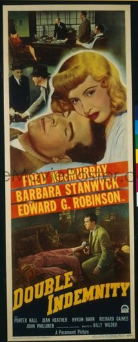 136 DOUBLE INDEMNITY insert