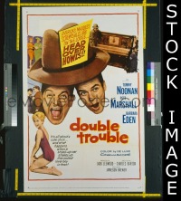 #0793 DOUBLE TROUBLE 1sh '60 Noonan, Marshall 