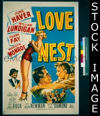 LOVE NEST ('51) 1sheet