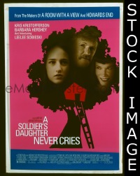 #180 SOLDIER'S DAUGHTER NEVER CRIES 1sh '98 