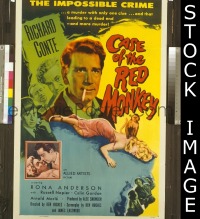 CASE OF THE RED MONKEY 1sheet