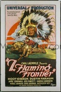 229 FLAMING FRONTIER ('26) paperbacked 1sheet