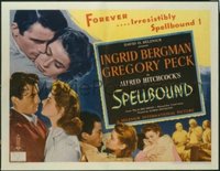 #009 SPELLBOUND 1/2sh45 Alfred Hitchcock,Peck