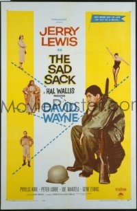 Q498 SAD SACK one-sheet movie poster '58 Jerry Lewis, David Wayne