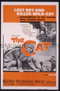 r359 CAT one-sheet movie poster '66 Peggy Ann Garner