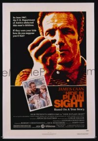 A530 HIDE IN PLAIN SIGHT one-sheet movie poster '80 James Caan