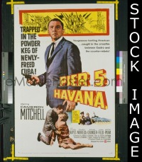 #485 PIER 5 HAVANA 1sh '59 free Cuba! 