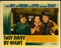 2018 THEY DRIVE BY NIGHT #2 lobby card '40 Ann w/Raft & Bogart
