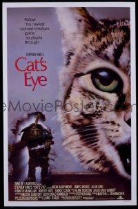 #141 CAT'S EYE 1sh '85 Stephen King 