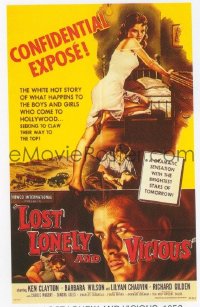 #7932 LOST, LONELY & VICIOUS 1sh 58 bad girl!