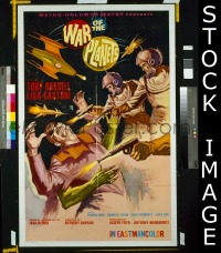 #8487 WAR OF THE PLANETS 1sh '66 Russel