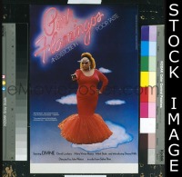 #293 PINK FLAMINGOS 11x17 '72 Divine, Mink Stole, John Waters' classic exercise in poor taste!