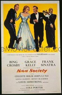 #157 HIGH SOCIETY 1sh '56 Sinatra, Kelly 