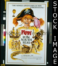#489 PIPPI IN THE SOUTH SEAS 1sh '74 Nilsson 