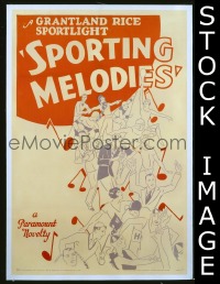 SPORTING MELODIES 1sheet