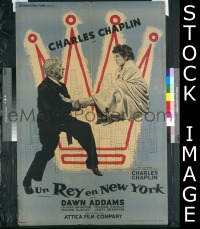 #285 KING IN NEW YORK Argentinean '57 Chaplin 