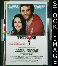 #235 THIEVES 1sh '77 Thomas, Grodin 