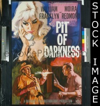 #101 PIT OF DARKNESS English 1sh '61 Franklyn 
