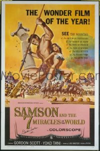 #5350 SAMSON &THE 7 MIRACLES OF THE WORLD 1sh