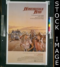 A550 HONEYSUCKLE ROSE one-sheet movie poster '80 Willie Nelson