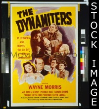 #0819 DYNAMITERS 1sh '56 Wayne Morris 