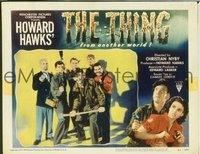 v146a THING ('51)  LC #1 '51 cast on defense, Howard Hawks