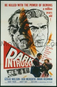 #155 DARK INTRUDER 1sh '65 Leslie Nielsen 