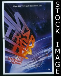 #332 STAR TREK 4 teaser 1sh '86 Nimoy,Shatner 