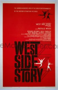 #8497 WEST SIDE STORY 1sh '62 Natalie Wood