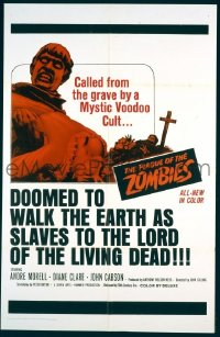 #2339 PLAGUE OF THE ZOMBIES 1sh '66 Hammer