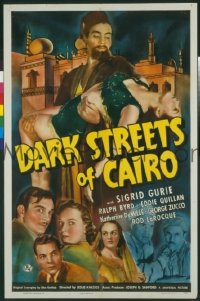 DARK STREETS OF CAIRO 1sheet