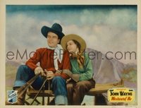 JW 108 WESTWARD HO lobby card '35 great John Wayne image w/girl!