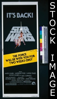 #501 STAR WARS insert R81 George Lucas, Ford 