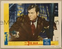 v294 THIRD MAN  LC #8 '49 best Orson Welles close up!